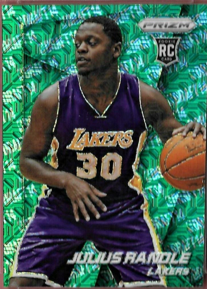 Julius Randle [Green Mojo] #37 Basketball Cards 2014 Panini Prizm SP Variations