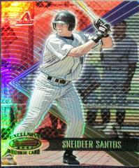 Sneideer Santos #187 Baseball Cards 2001 Bowman's Best Prices