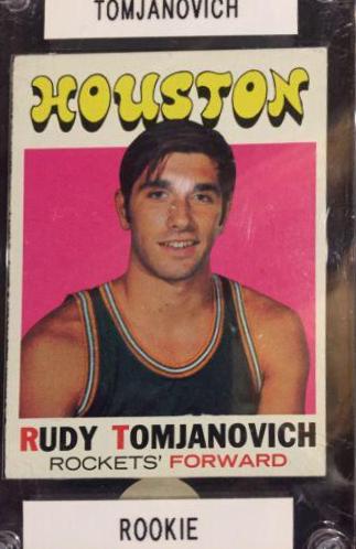 Rudy Tomjanovich #91 Basketball Cards 1971 Topps