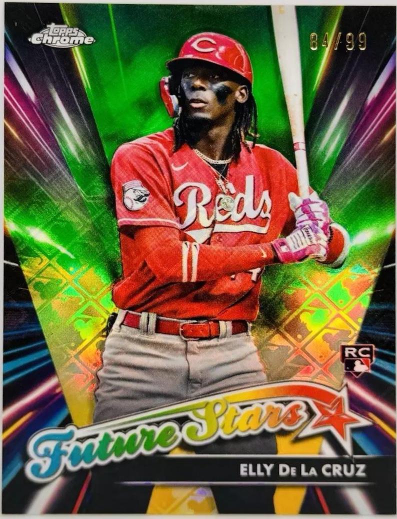 Elly De La Cruz [Green] FSLE1 Prices [Rookie] 2024 Topps Chrome