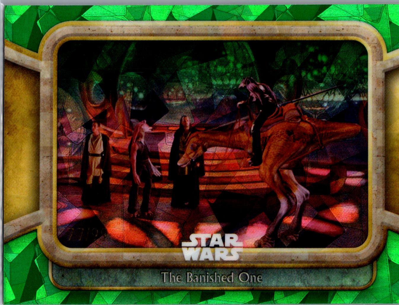 The Banished One [Green] #16 Star Wars 2024 Topps Chrome Sapphire