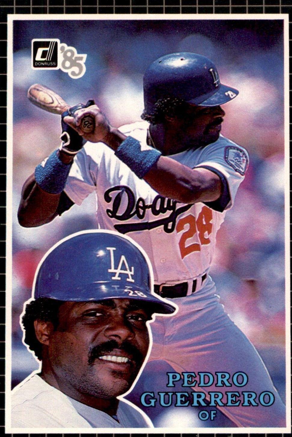 Pedro Guerrero #34 Prices | 1985 Donruss Action All Stars | Baseball Cards