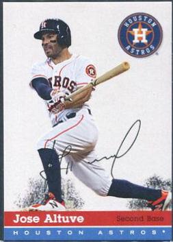 Jose Altuve #95 Baseball Cards 2018 Topps Throwback Thursday