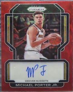 2021-22 Panini Donruss Optic Photon discount Prizm Michael Porter Jr #7 Nuggets