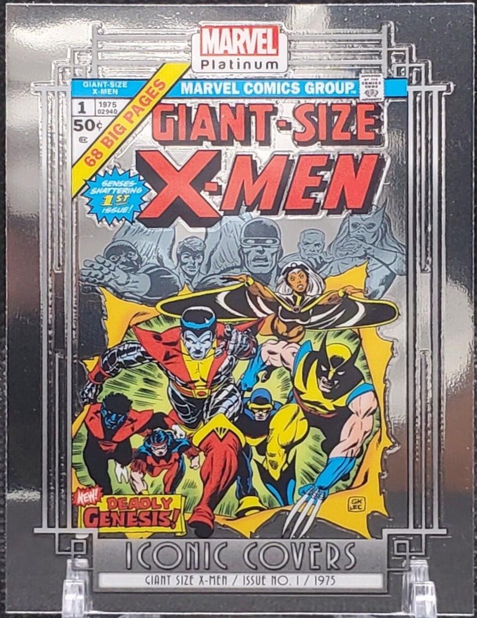 Giant Size X-Men #IC02 Marvel 2023 Upper Deck Platinum Iconic Covers