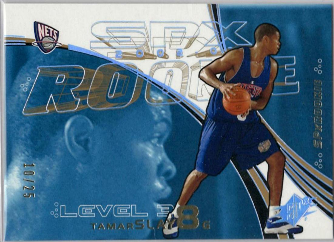 Tamar Slay [Spectrum] #158 Basketball Cards 2002 Spx