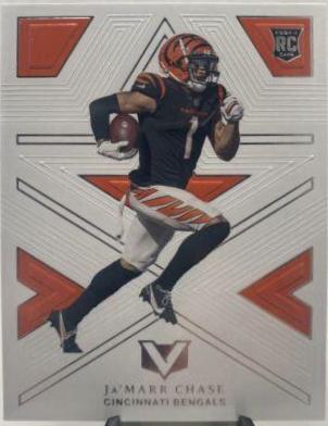 Ja'Marr Chase #5 Football Cards 2021 Panini Chronicles Vertex