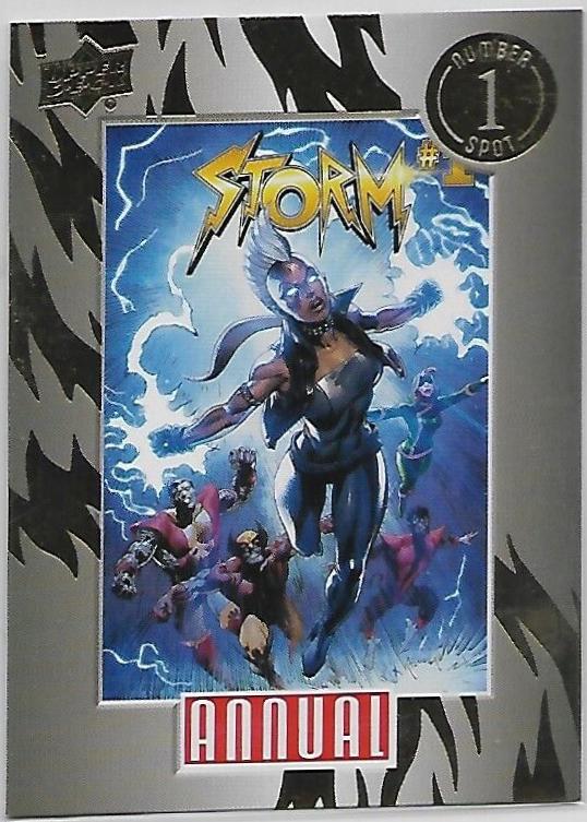 Storm #N1S-24 Marvel 2023 Upper Deck Annual Number 1 Spot