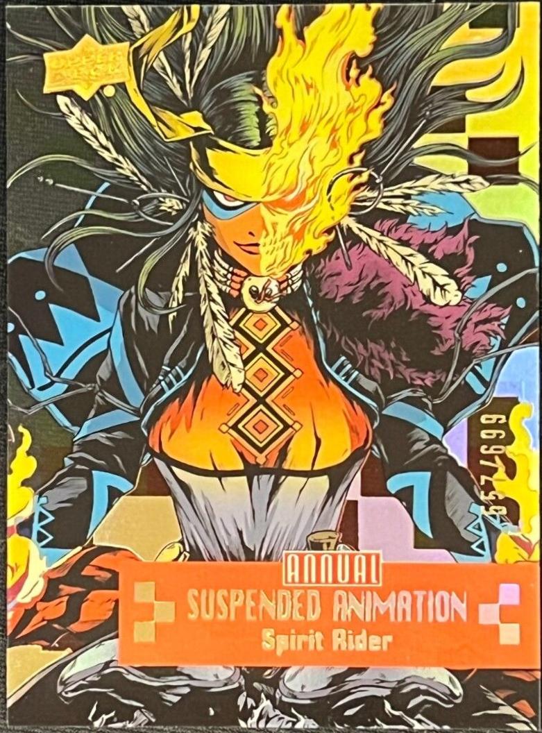 Spirit Rider #1 Marvel 2022 Upper Deck Annual Suspended Animation