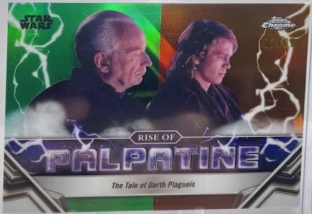 The Tale of Darth Plagueis [Kashyyyk Green Refractor] #RP-7 Star Wars 2024 Topps Chrome The Rise of Palpatine