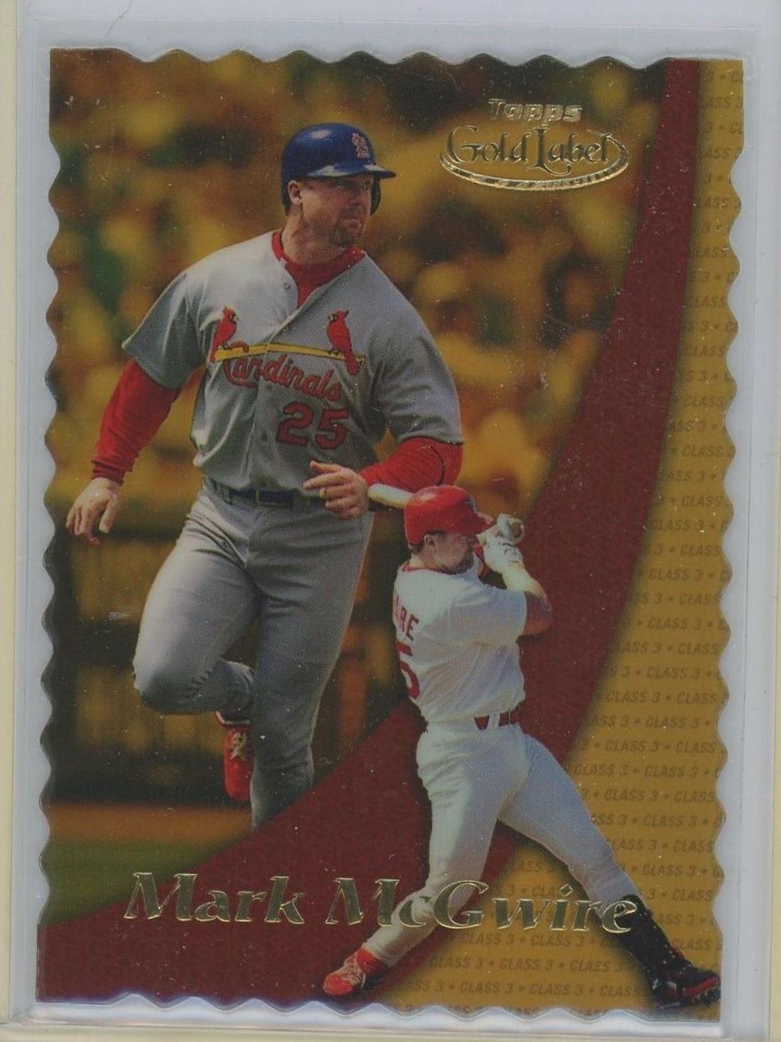 Mark McGwire [Class 3 Gold] #25 Baseball Cards 2000 Topps Gold Label