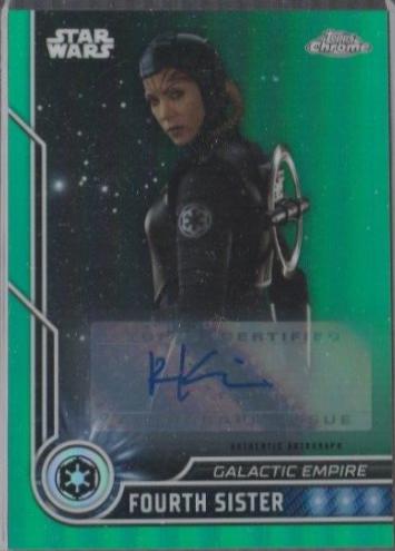 Fourth Sister [Green Refractor] #10 Star Wars 2023 Topps Chrome