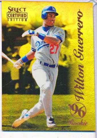 Wilton Guerrero [Mirror Gold] #113 Baseball Cards 1996 Select Certified