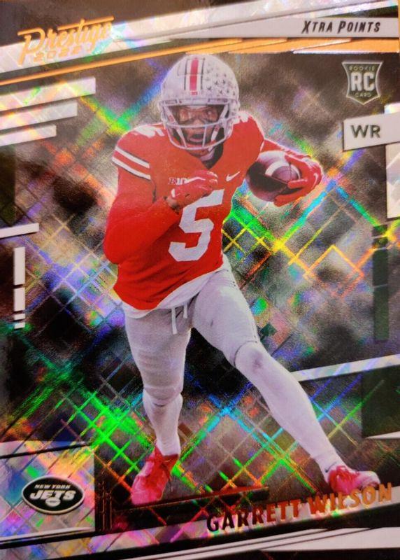 Garrett Wilson 308 Prices Rookie 2022 Panini Prestige Football Cards