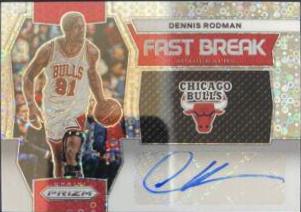 Dennis orders Rodman Prizm Autograph!! Graded 9!