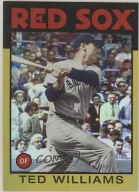 Ted Williams [Gold] #101 Baseball Cards 2014 Topps Archives