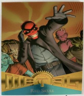 Red Skull #34 Marvel 2013 Fleer Retro Metal