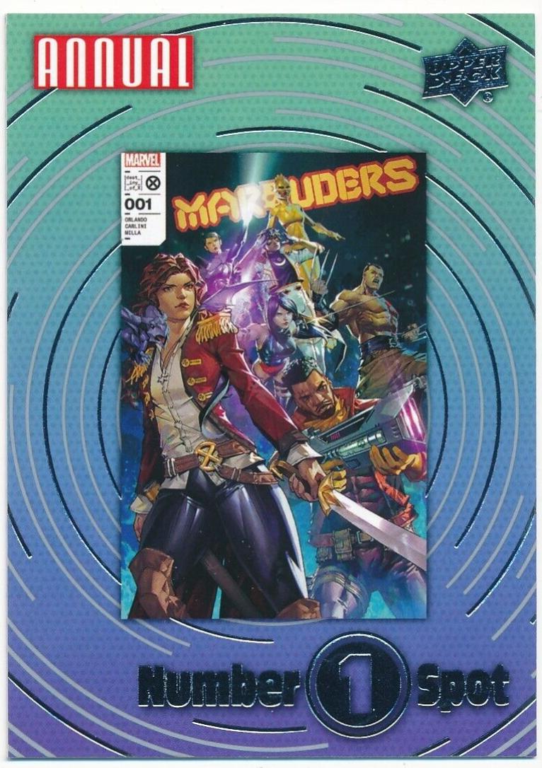 Marauders #N1S-13 Marvel 2022 Upper Deck Annual Number 1 Spot