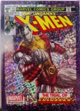 Colossus #VI20 Marvel 2023 Upper Deck Platinum Cover Variant