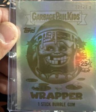 Wrapper [Gold] #22 Garbage Pail Kids 2024 Game Over