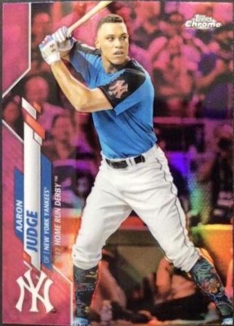 Aaron Judge [Refractor] #U-90 Baseball Cards 2020 Topps Chrome Update