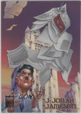 J. Jonah Jameson #51 Marvel 1997 Fleer Premium QFX