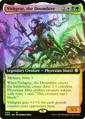 Vishgraz, The Doomhive [Extended Art Foil] #40 Magic Phyrexia: All Will Be One Commander Prices