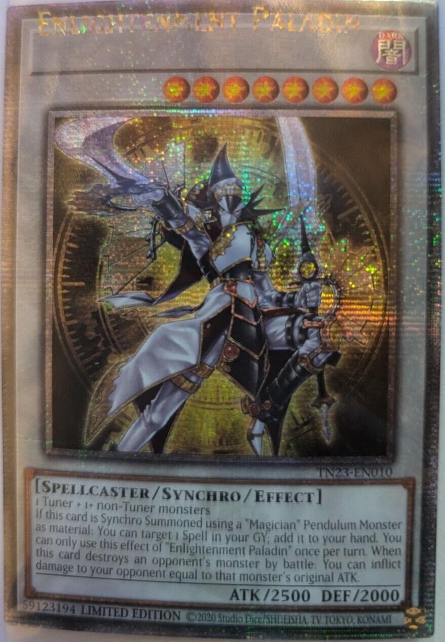 Enlightenment Paladin [Misprint] TN23-EN010 YuGiOh 25th Anniversary Tin: Dueling Heroes