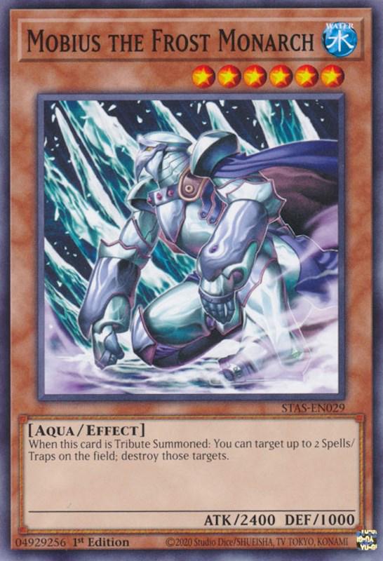 Mobius the Frost Monarch STAS-EN029 YuGiOh 2 Player Starter Set