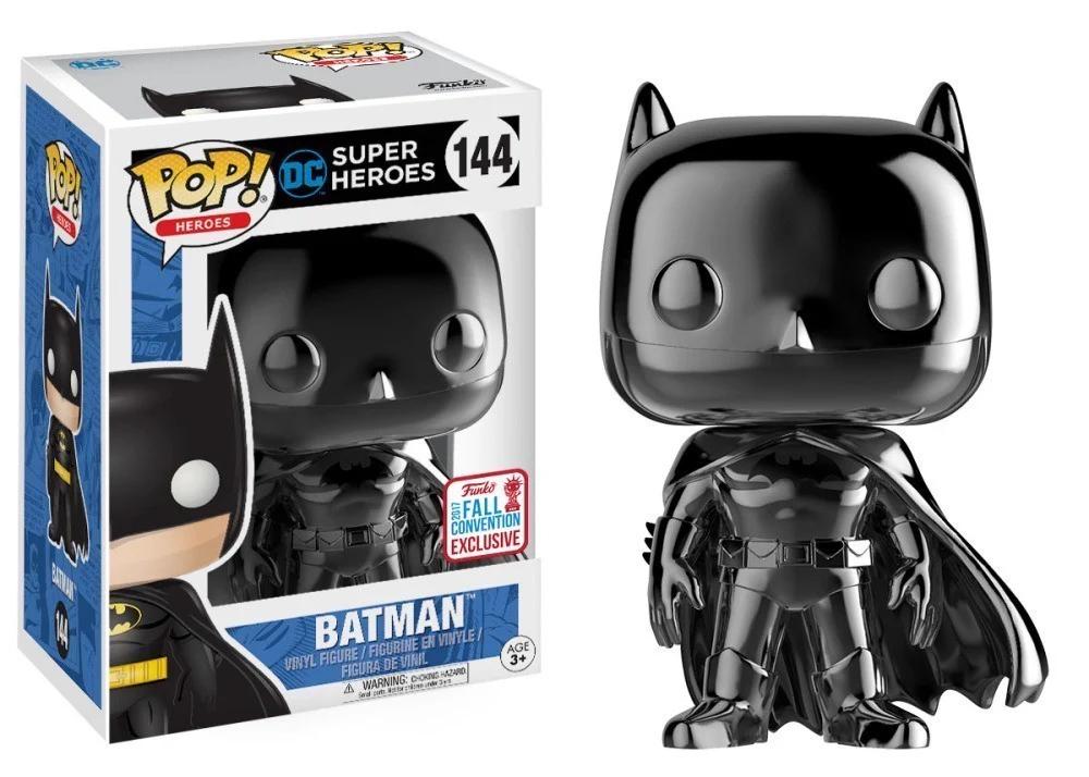 Batman [Black Chrome] #144 Funko POP Heroes