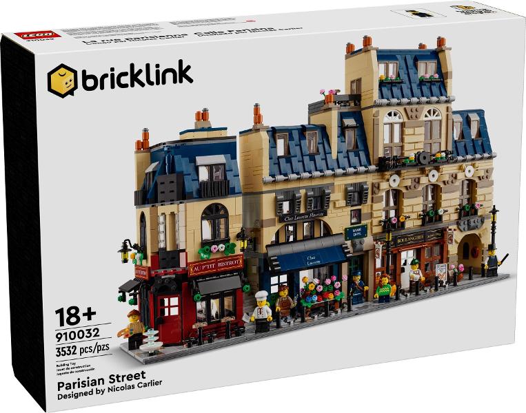 Parisian Street #910032 LEGO BrickLink Designer Program