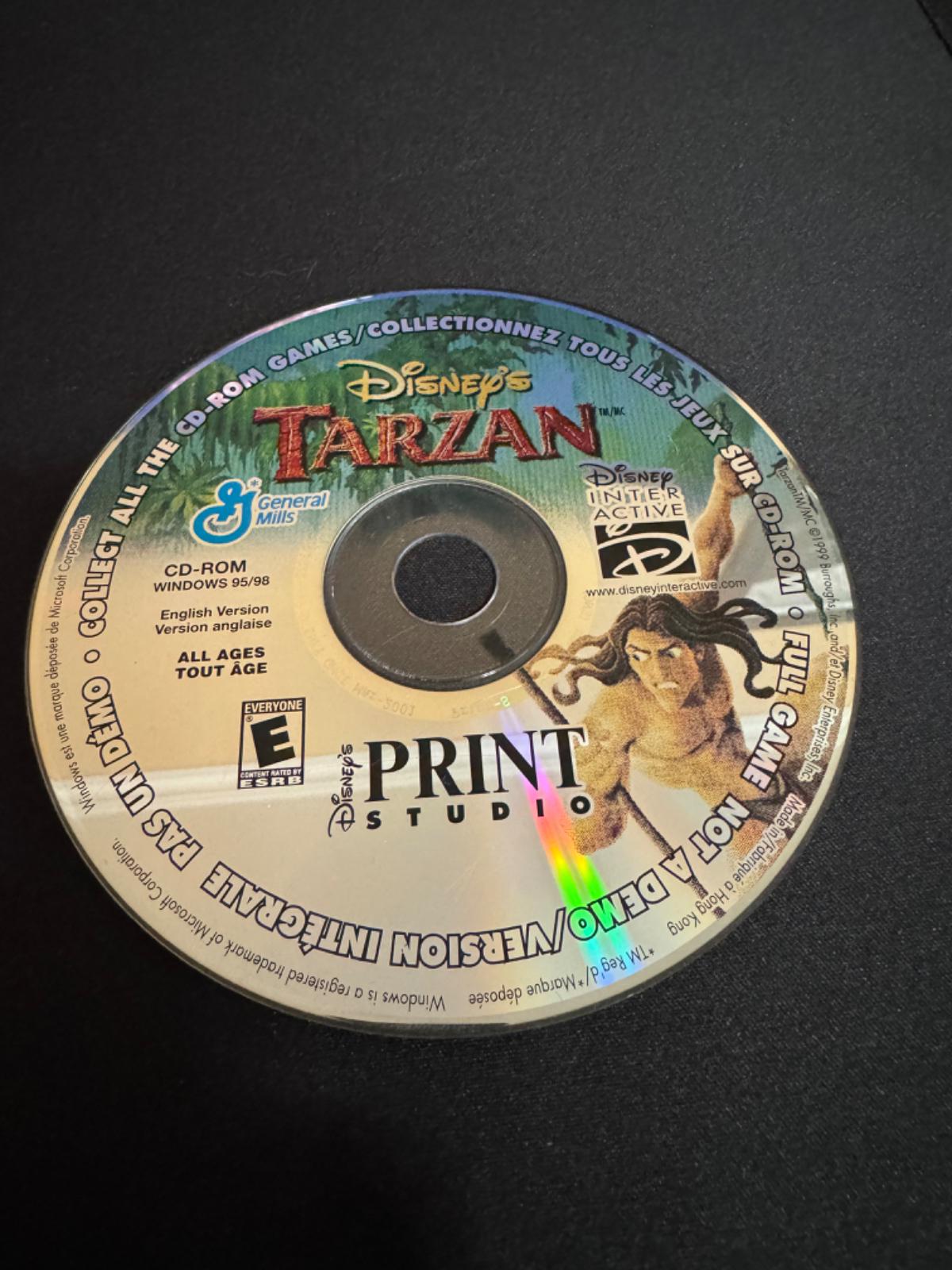 Disney's Tarzan [General Mills] PC Games