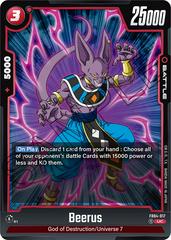 Beerus FB04-017 Dragon Ball Fusion World Ultra Limit Prices