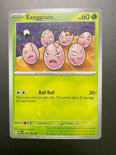 Exeggcute #102 photo