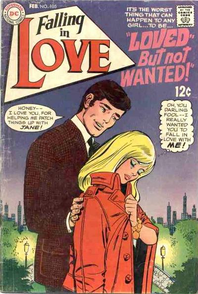 Falling in Love #105 (1969) Comic Books Falling In Love