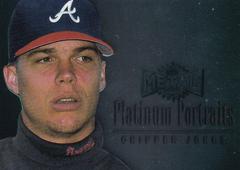 chipper jones #5 Baseball Cards 1996 Metal Universe Platinum Portraits Prices