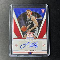 Jock Landale [Gold] #HHR-JLA Basketball Cards 2021 Panini Chronicles Hometown Heroes Rookie Autographs Prices