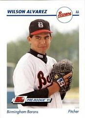 Wilson Alvarez #51 Baseball Cards 1991 Impel Line Drive Pre Rookie AA Prices
