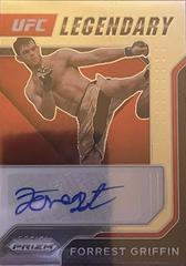 Forrest Griffin Ufc Cards 2022 Panini Prizm UFC Legendary Signatures Prices