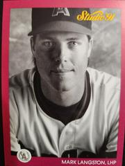 Mark Langston #27 Baseball Cards 1991 Studio Prices