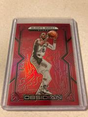 Dejounte Murray [Red Flood] Basketball Cards 2021 Panini Obsidian Prices