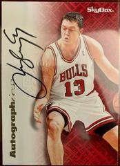 Luc Longley #NNO Basketball Cards 1996 Skybox Premium Autographics Prices