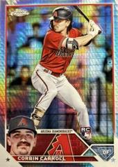 Corbin Carroll [Prism] #95 Baseball Cards 2023 Topps Chrome Prices