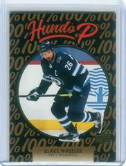 Blake Wheeler [Gold] #HP-12 Hockey Cards 2021 Upper Deck Hundo P Prices