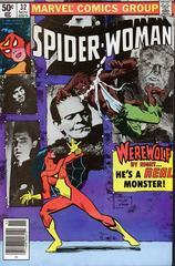 Spider-Woman [Newsstand] #32 (1980) Comic Books Spider-Woman Prices