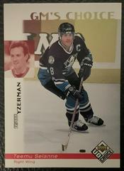 Teemu Selanne Hockey Cards 1998 UD Choice Prices