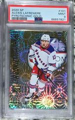 Alexis Lafreniere [Pyrotechnic Gold] #101 Hockey Cards 2020 SP Prices