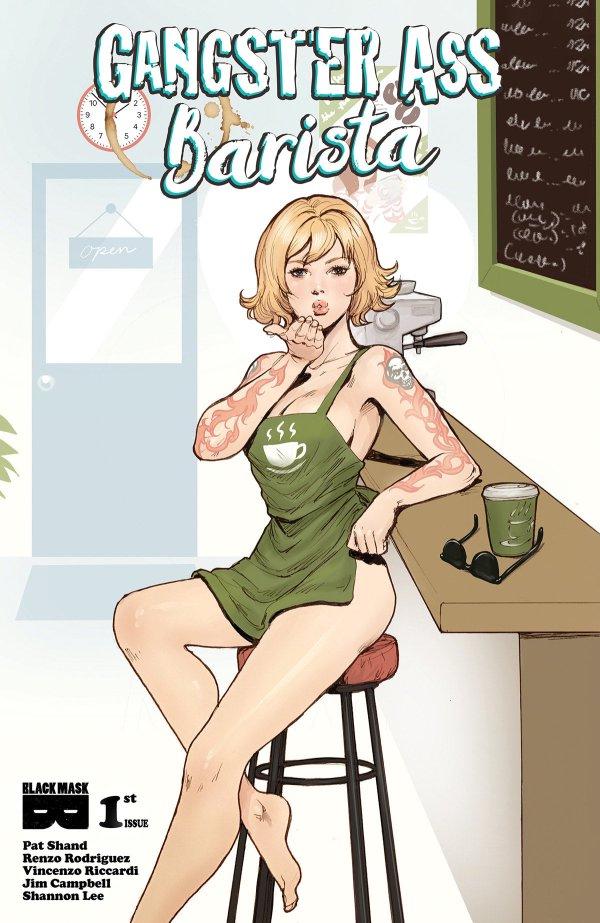 Gangster Ass Barista [Darnell SDCC] #1 (2023) Comic Books Gangster Ass Barista