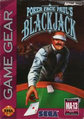 Poker Face Paul'S Blackjack - Front | Poker Face Paul's Blackjack Sega Game Gear