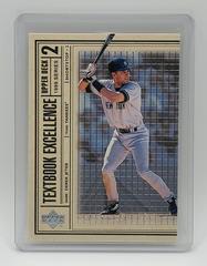Derek Jeter #T17 Baseball Cards 1999 Upper Deck Textbook Excellence Prices
